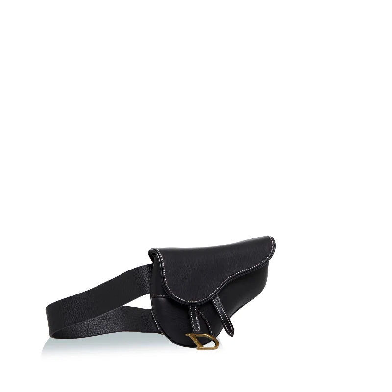 Christian Dior backpacks with a sleek, minimalist silhouetteDior Saddle Belt Bag (uXpa6k)