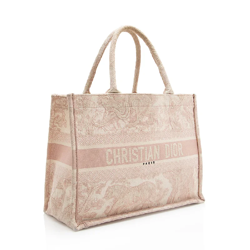 Trendsetting Christian Dior crossbody bags with a colorful strapChristian Dior Toile De Jouy Small Book Tote