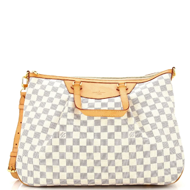 Contemporary Christian Dior handbags with a unique shapeSiracusa Handbag Damier GM