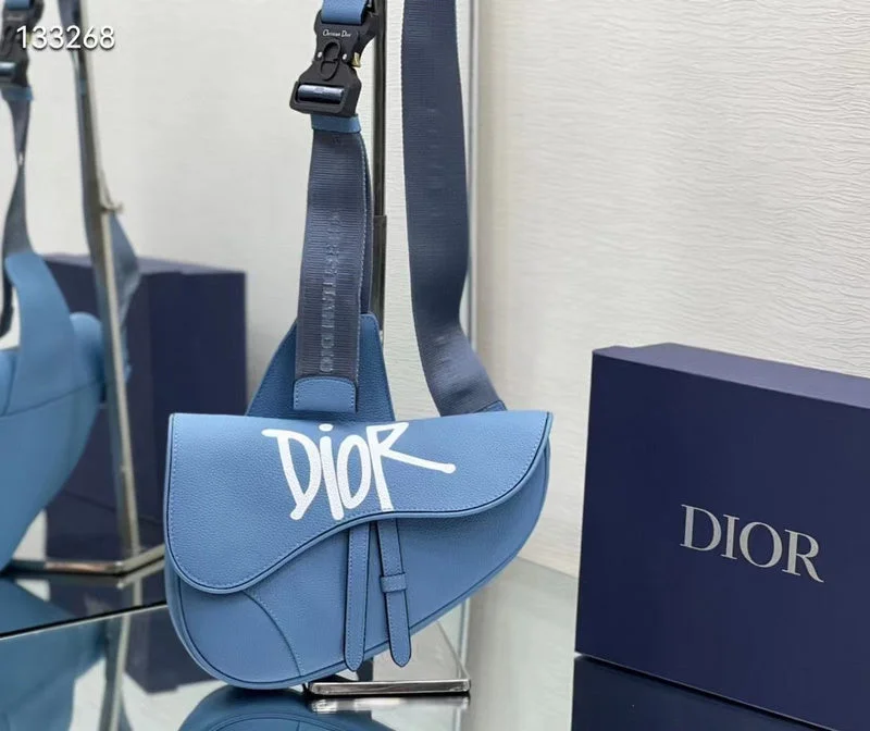 Christian Dior Saddle bags with a distressed leather finishThe Arid Bag Shop --DIOR Bags 140